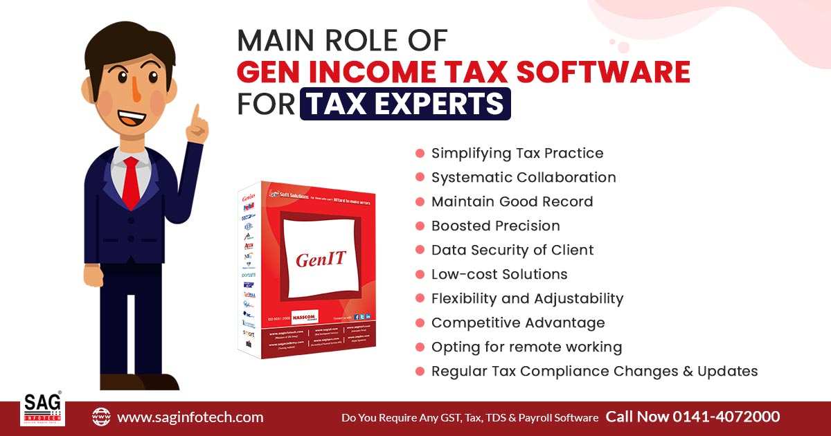 Main Role of Gen Income Tax Software for Tax Experts